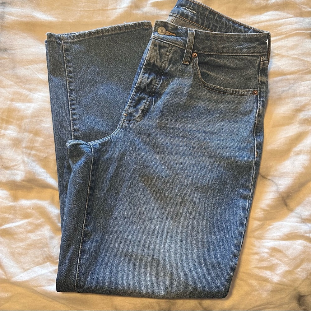 Old Navy Women's High-Rise Curvy OG Loose Jeans with secret smooth pockets